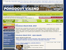 Tablet Screenshot of pohodovy-vikend.geops.cz